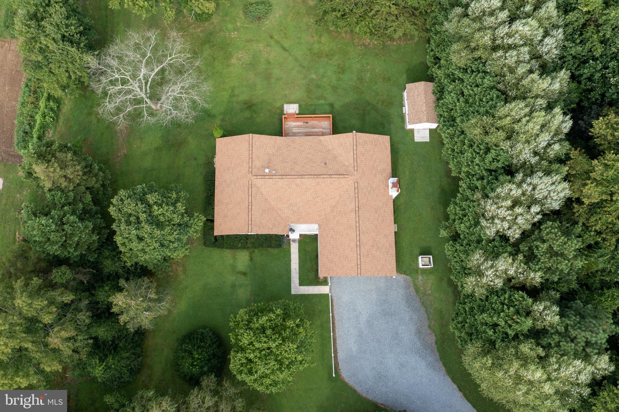 12380 Lewistown Road Cordova, MD 21625 - Photo 46 of 50 Aerial view of house