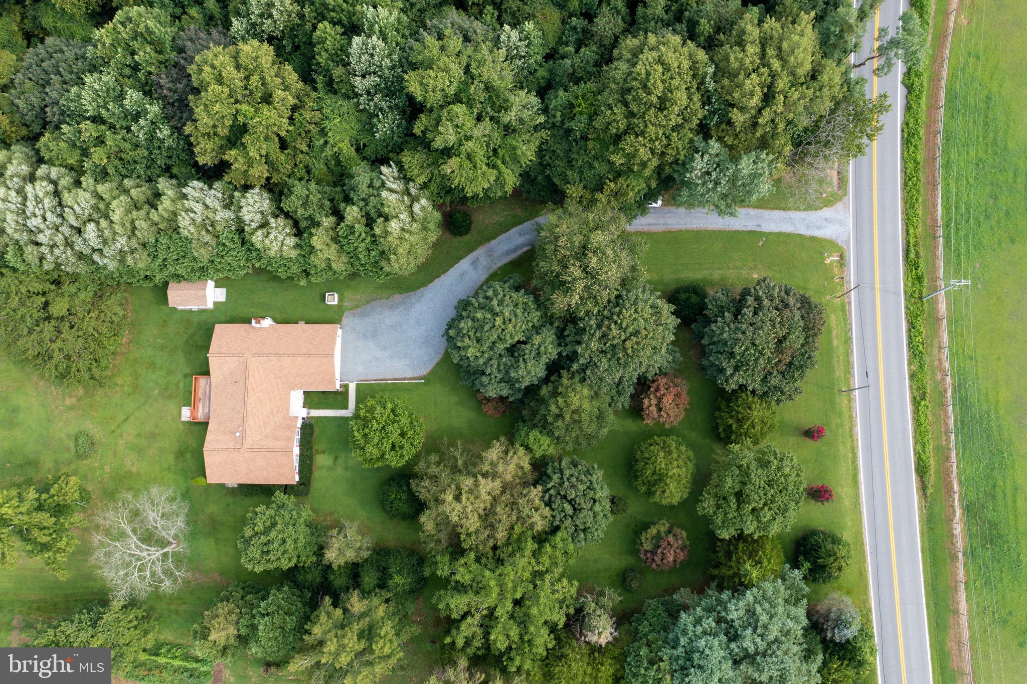 12380 Lewistown Road Cordova, MD 21625 - Photo 49 of 50 Aerial view, including road