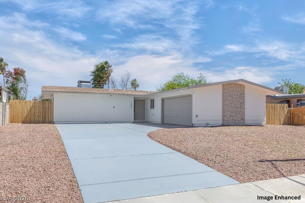 2484 Anglia Street Las Vegas, NV 89142 - Photo 2 of 20 This appealing single-story residence boasts a practical layout with an attached garage.