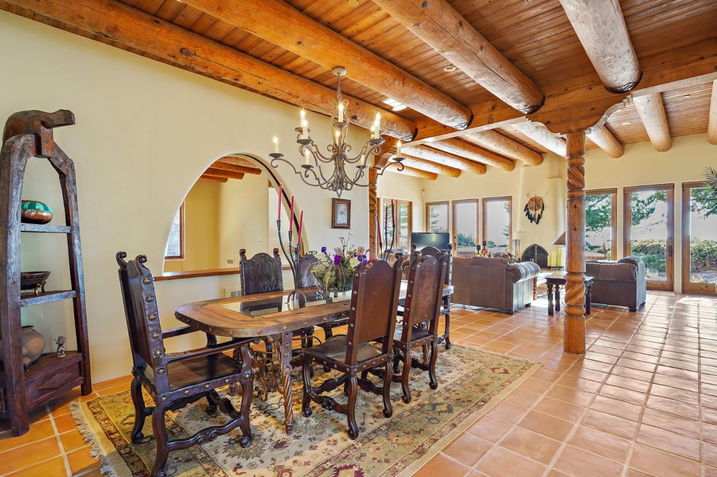 31541 Highway 1 Carmel, CA 93923 - Photo 15 of 73 a view of a dining room with furniture