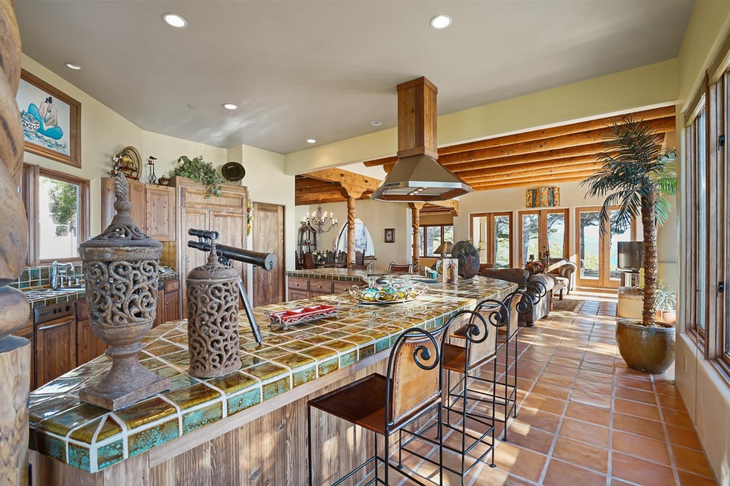 31541 Highway 1 Carmel, CA 93923 - Photo 25 of 73 a view of a dining room with furniture