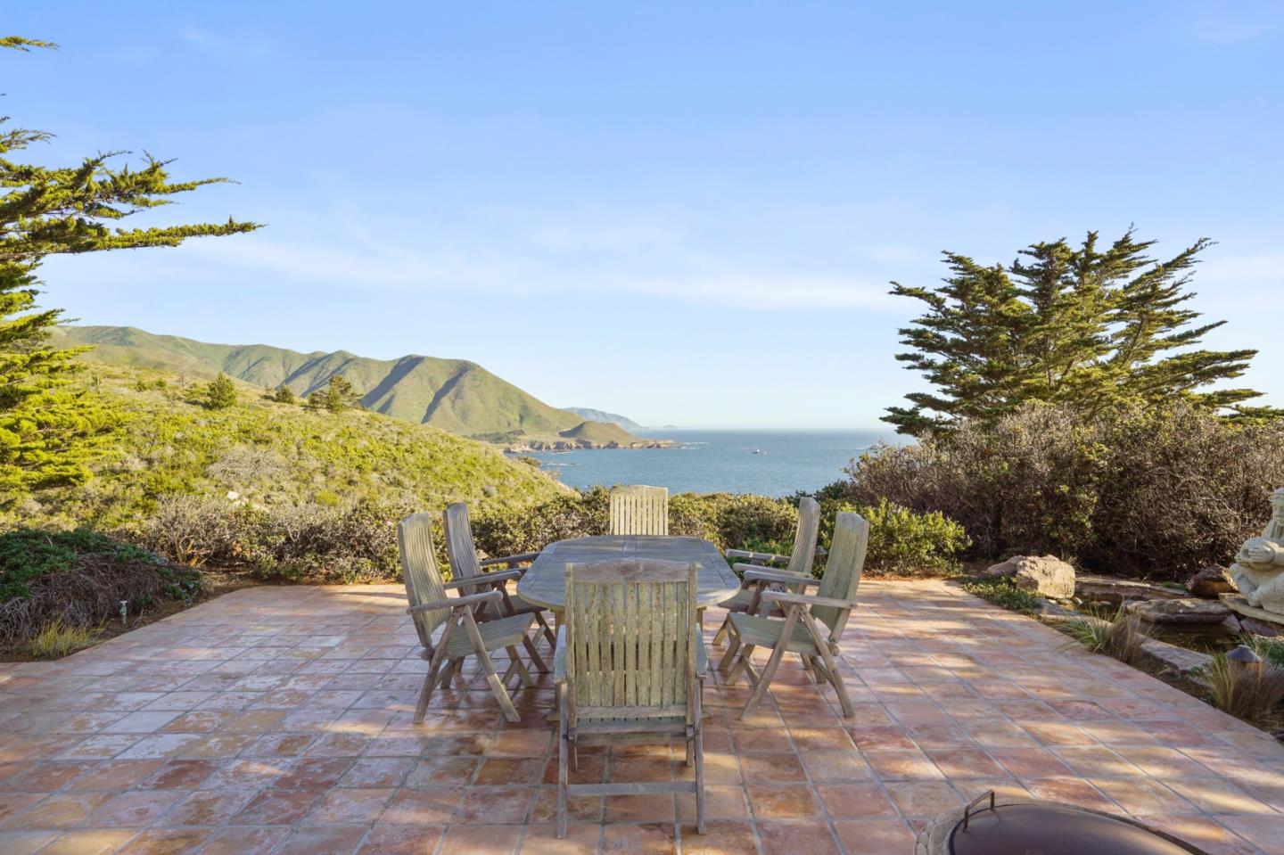 31541 Highway 1 Carmel, CA 93923 - Photo 59 of 73 a view of a chairs and table in patio