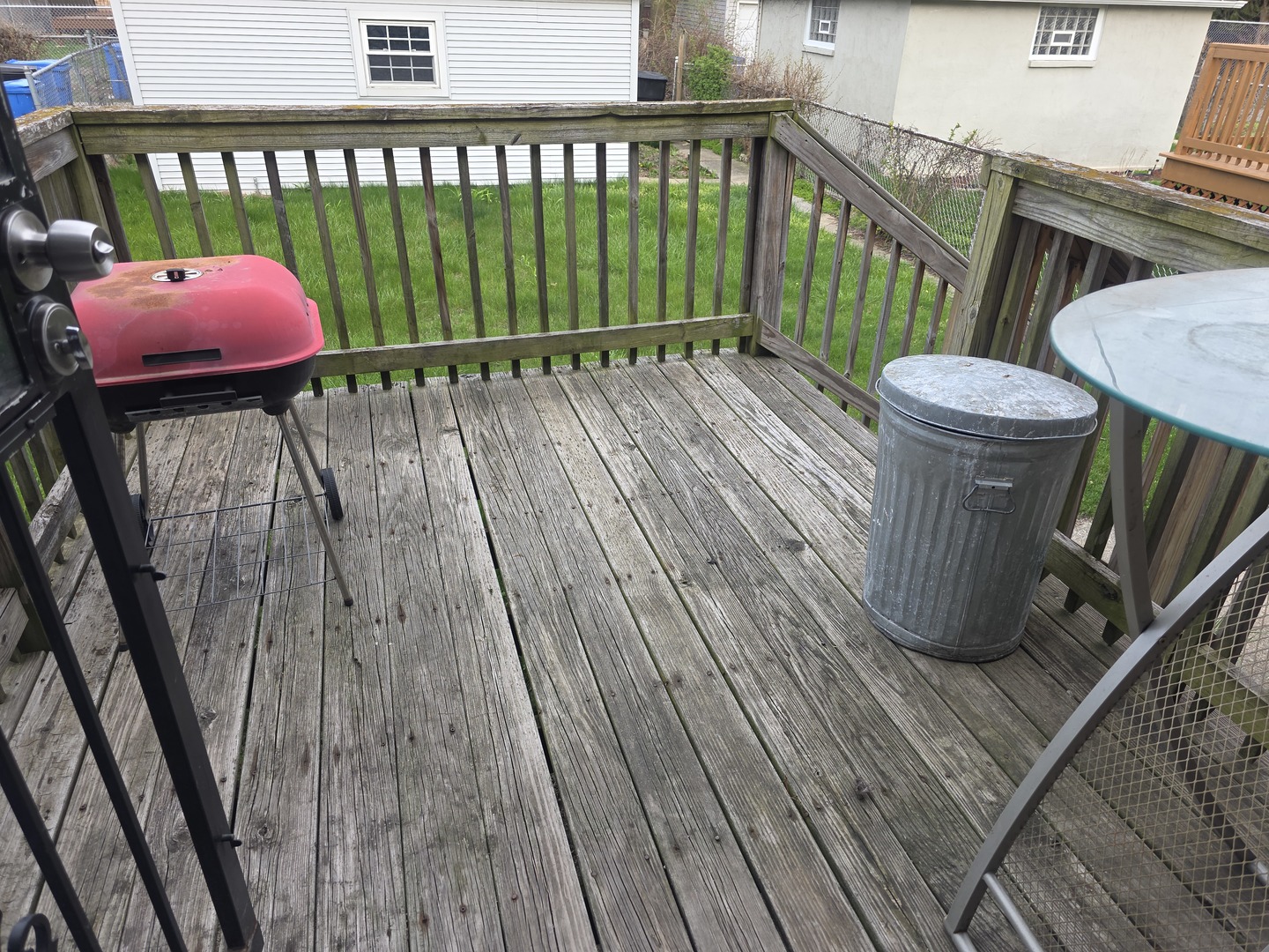 7545 South Merrill Avenue Chicago, IL 60649 - Photo 12 of 12 a view of balcony with wooden floor