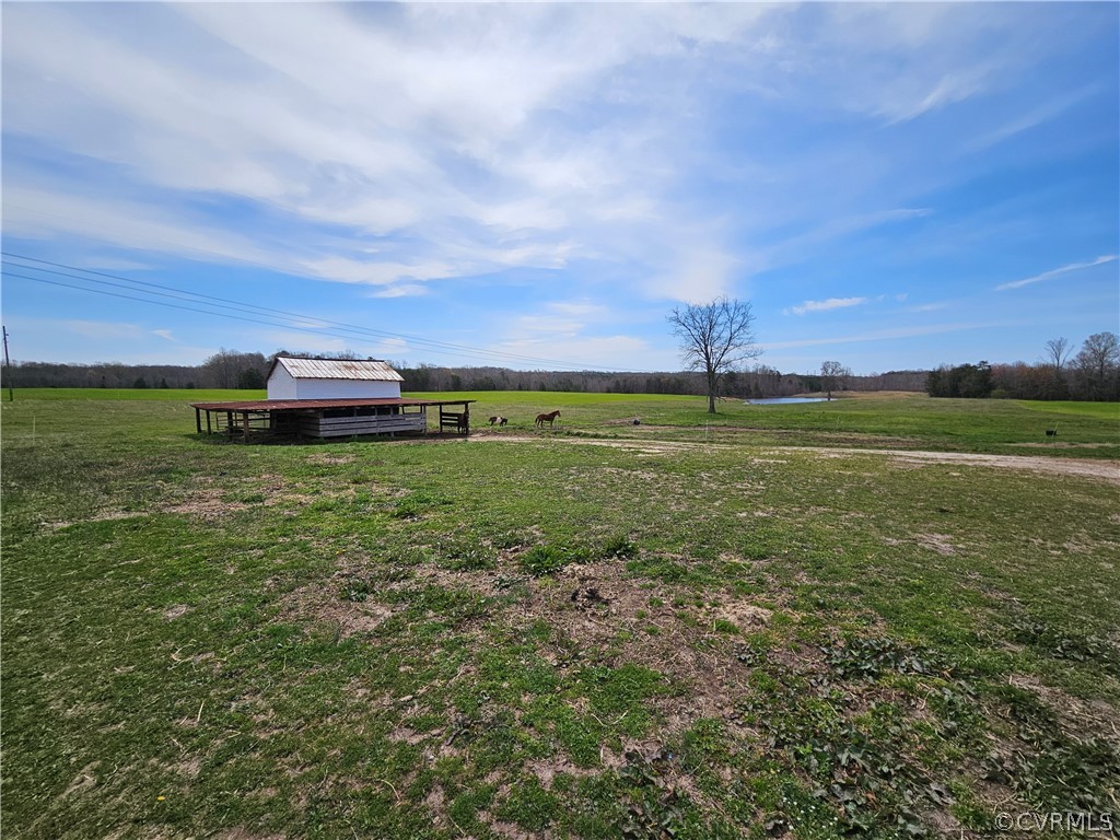 175 Raines Tavern Road Farmville, VA 23901 - Photo 16 of 46 a backyard of a house with a yard and outdoor seating