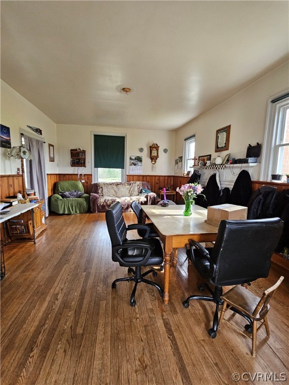 175 Raines Tavern Road Farmville, VA 23901 - Photo 28 of 46 a living room with lots of furniture and a wooden floor