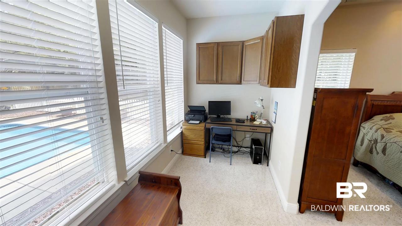 4532 Millhouse Road Gulf Shores, AL 36542 - Photo 16 of 43 Master Bedroom Office