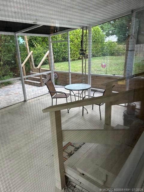 1944 Southwest College Street Stuart, FL 34997 - Photo 18 of 50 a view of a swimming pool with a patio