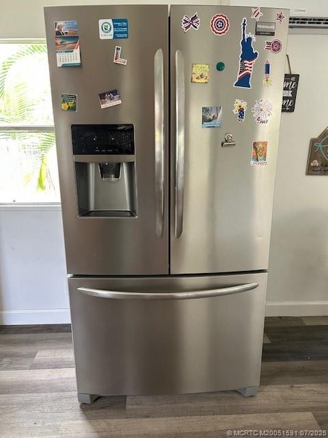 1944 Southwest College Street Stuart, FL 34997 - Photo 10 of 50 a close view of a refrigerator in kitchen