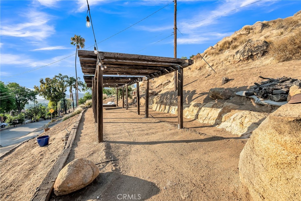 3240 Pachappa Hill Riverside, CA 92506 - Photo 57 of 75 a view of a backyard of the house