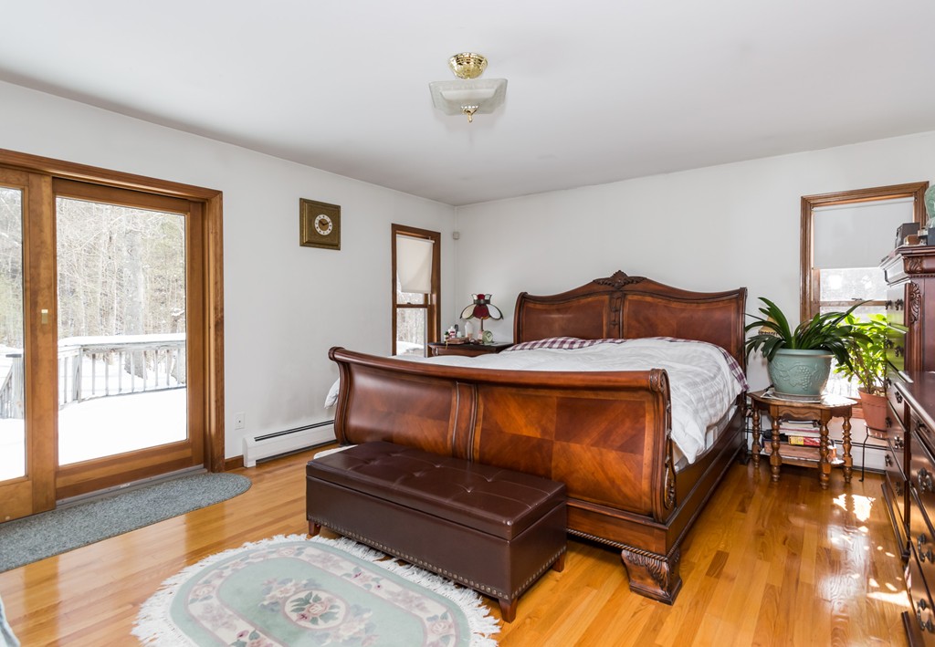 125 Bennett Road Hampden, MA 01036 - Photo 17 of 23 a bedroom with a bed window and couch