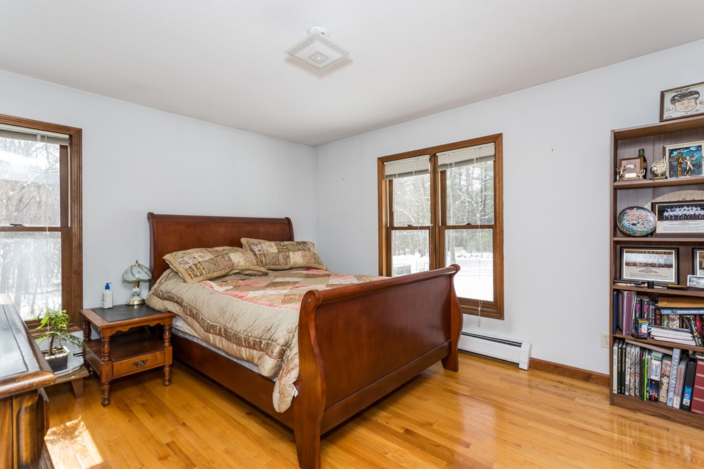 125 Bennett Road Hampden, MA 01036 - Photo 20 of 23 a bed sitting in a bedroom next to a window