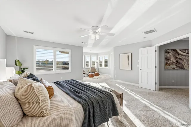 a living room with furniture and floor