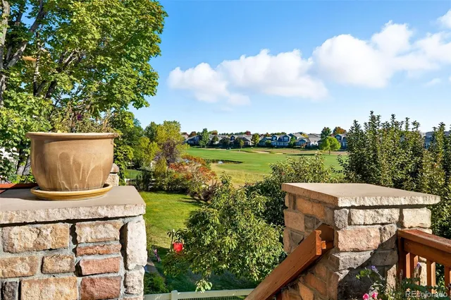 a outdoor living room with furniture