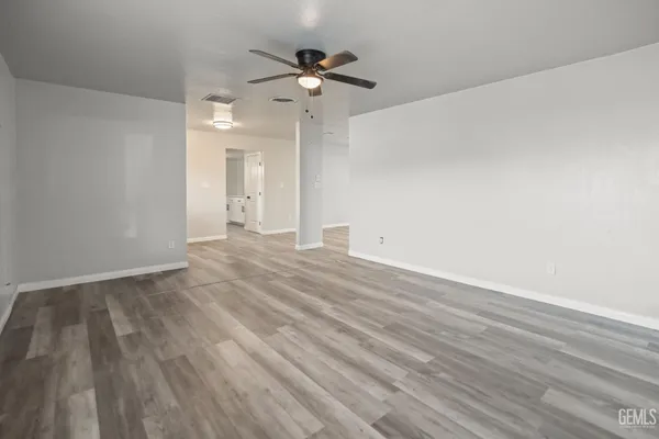 wooden floor in an empty room