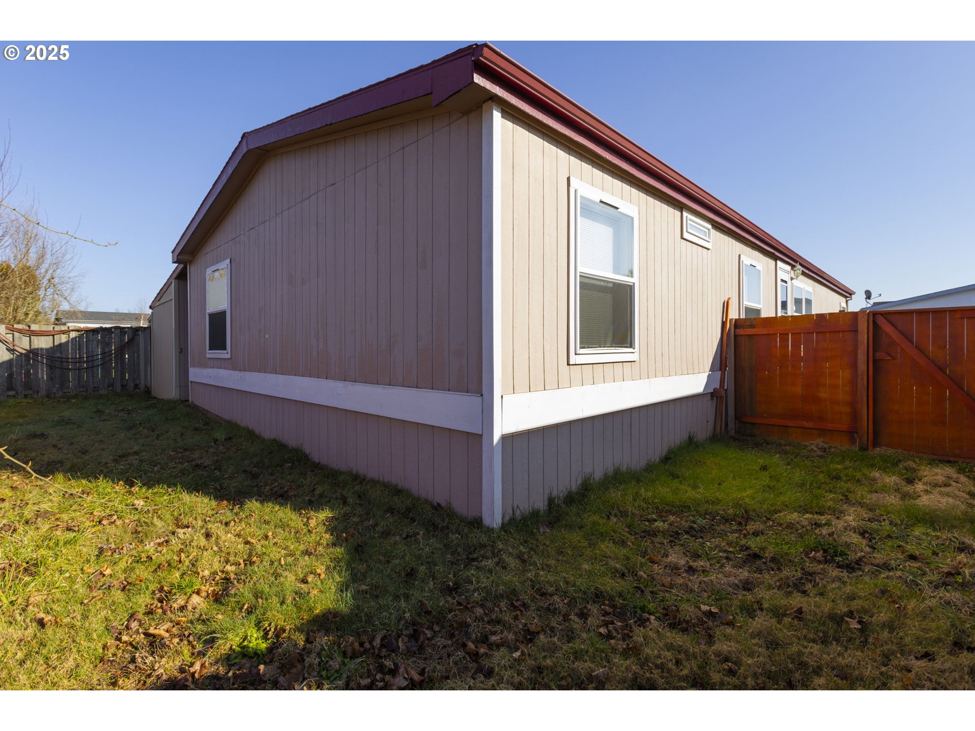 1949 Southeast Palmquist Road, Unit 80 Gresham, OR 97080 - Photo 33 of 35 a view of backyard with garden
