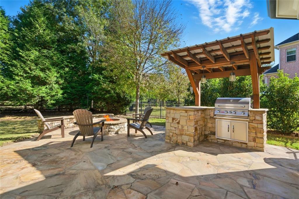 12115 Spence Way Alpharetta, GA 30004 - Photo 4 of 46 a view of outdoor space yard and patio