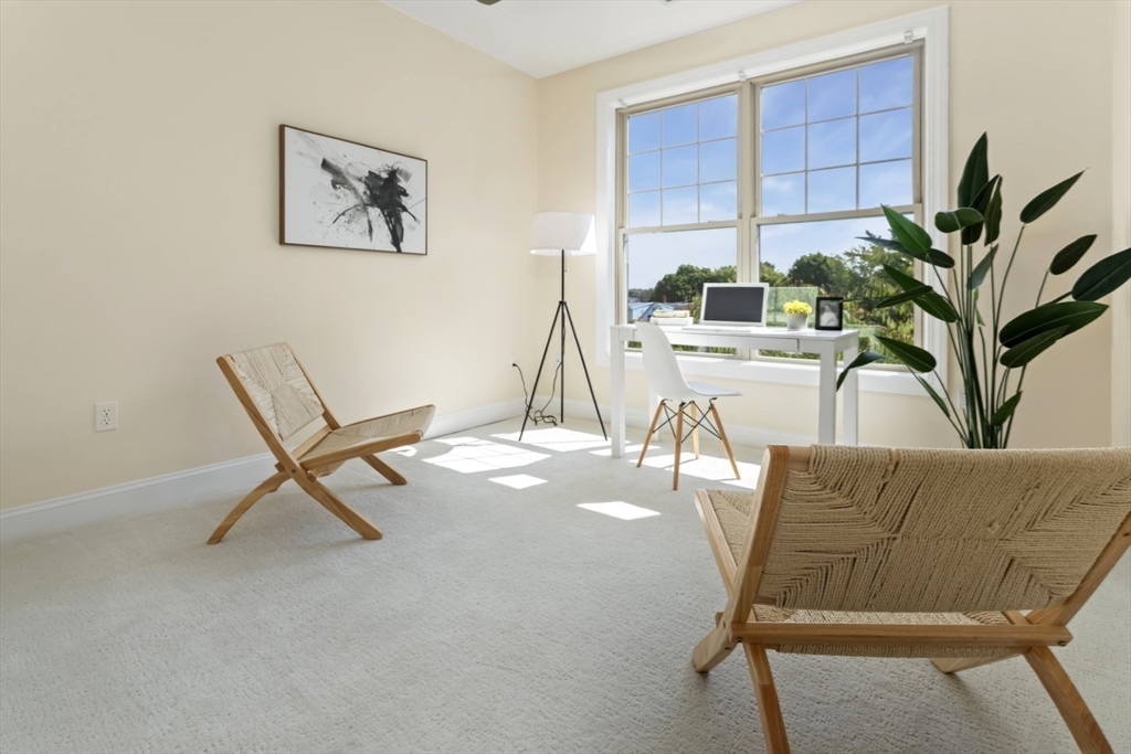 248 Albion Street, Unit 233 Wakefield, MA 01880 - Photo 30 of 39 a living room with a couch and a potted plant