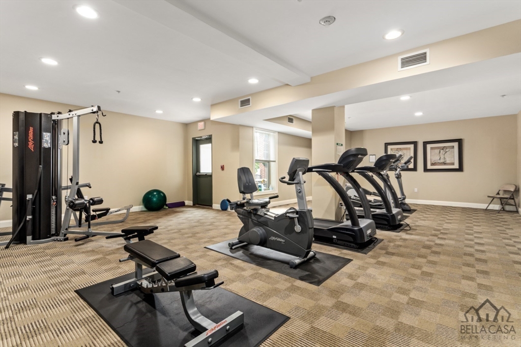 248 Albion Street, Unit 233 Wakefield, MA 01880 - Photo 35 of 39 a view of a room with gym equipment