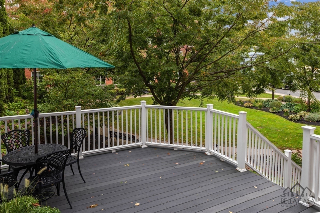 248 Albion Street, Unit 233 Wakefield, MA 01880 - Photo 39 of 39 a view of deck with furniture and trees