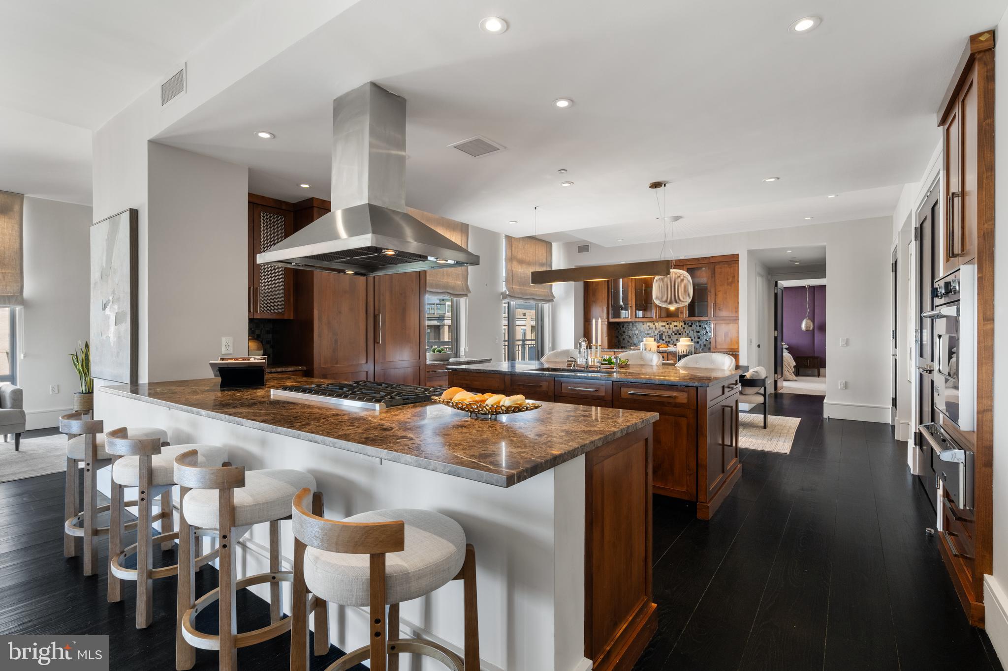 11990 Market Street, Unit 2101 Reston, VA 20190 - Photo 11 of 103 Chef's kitchen-6 burner professional stove & hood