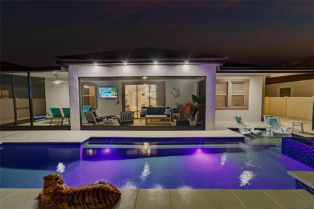 16805 Banner Shell Place Wimauma, FL 33598 - Photo 35 of 44 a living room with furniture and a pool table