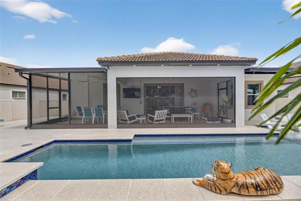 16805 Banner Shell Place Wimauma, FL 33598 - Photo 43 of 44 a front view of a house with swimming pool