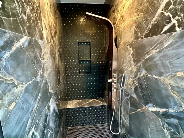 a kitchen with sink cabinets and window