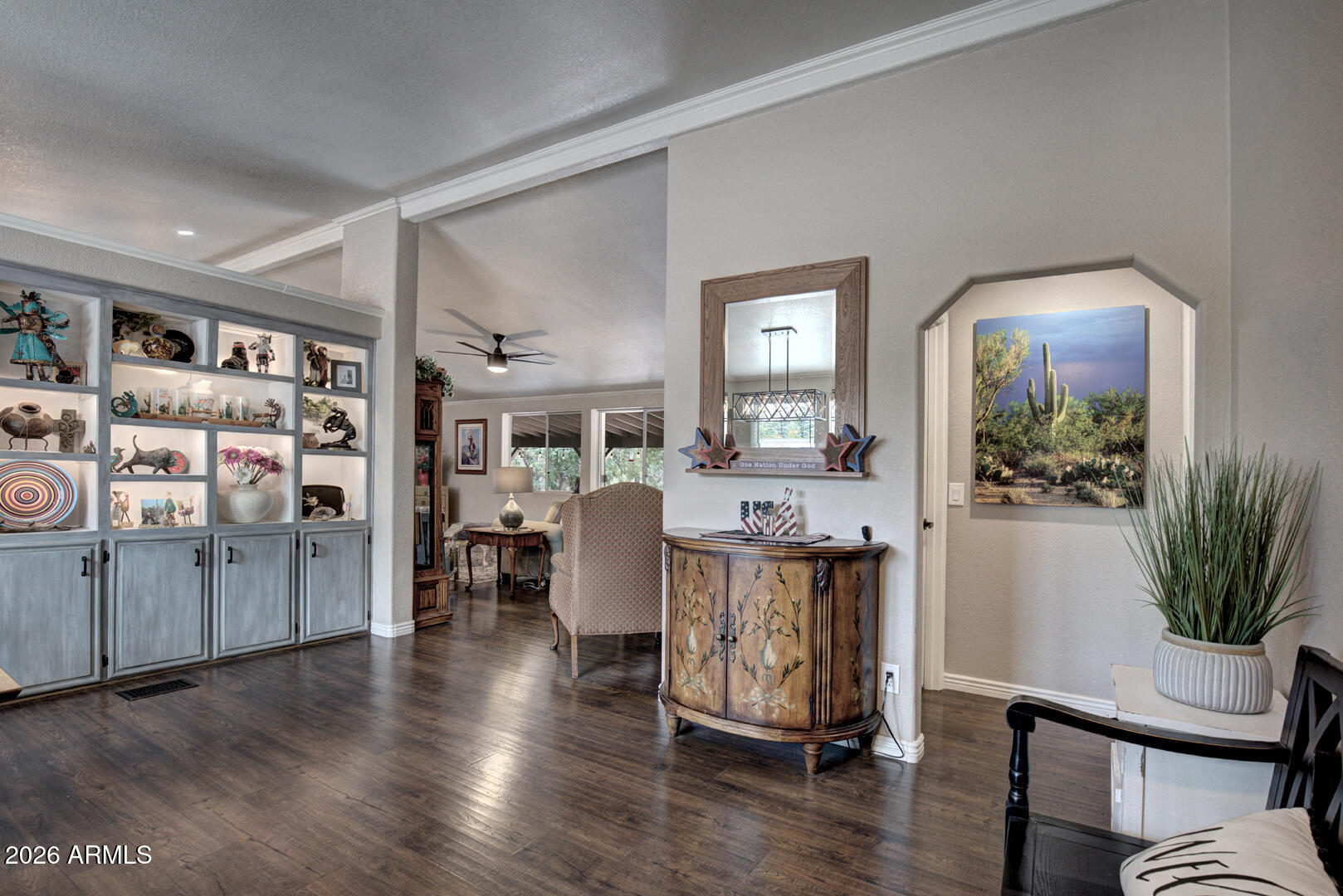 904 North McLane Road Payson, AZ 85541 - Photo 7 of 59 a living room with furniture and a wooden floor