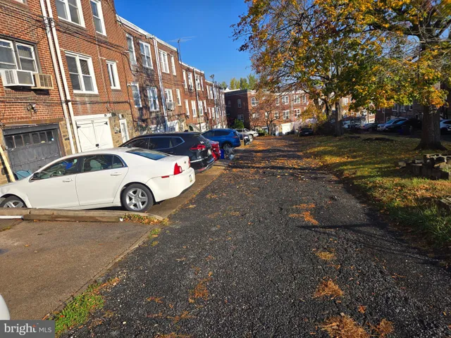 a car parked on the side of the road