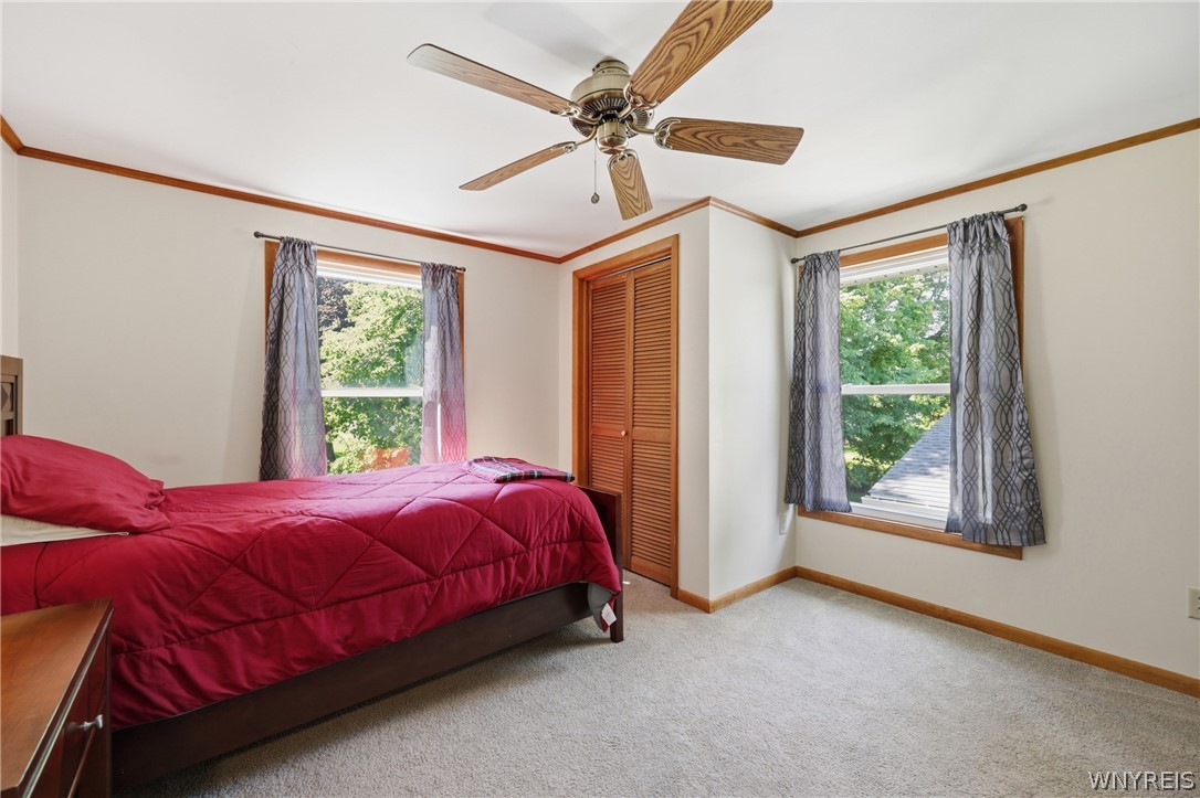 12 Beverly Drive Evans, NY 14006 - Photo 25 of 41 Second floor bedroom 3