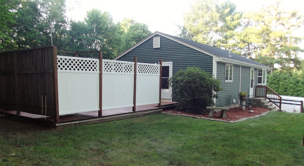 186 Brookfield Road Charlton, MA 01507 - Photo 3 of 28 a view of a back yard of the house