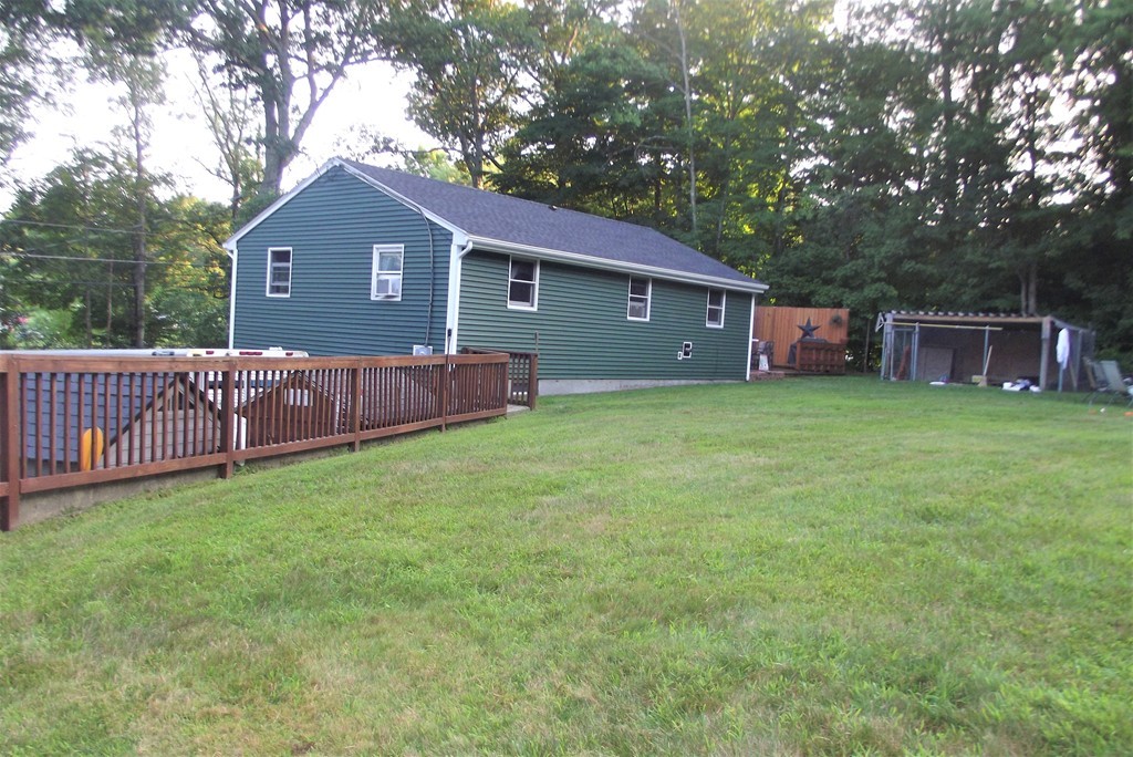 186 Brookfield Road Charlton, MA 01507 - Photo 9 of 28 a house view with a garden space