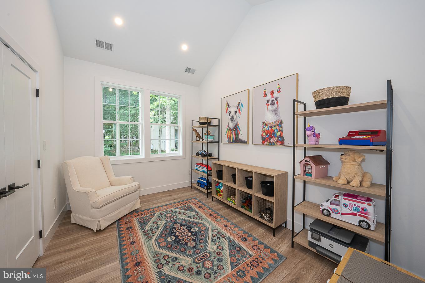 227 Autumn Drive Exton, PA 19341 - Photo 40 of 46 Bedroom #5 w/ Vaulted Ceiling & Recessed Lighting