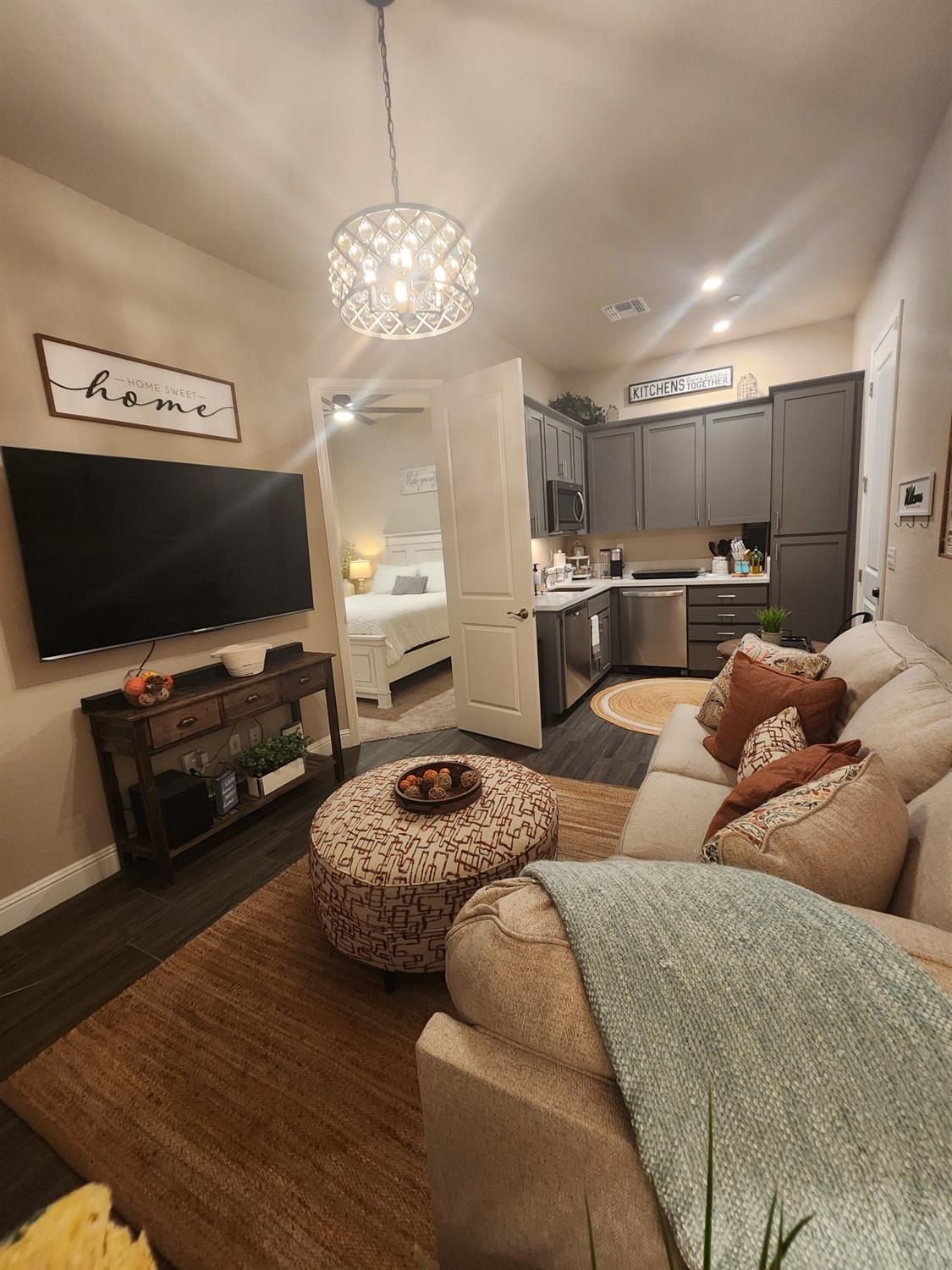 1820 Van Ruiten Drive Lodi, CA 95242 - Photo 15 of 32 Private suite livingroom and kitchenette