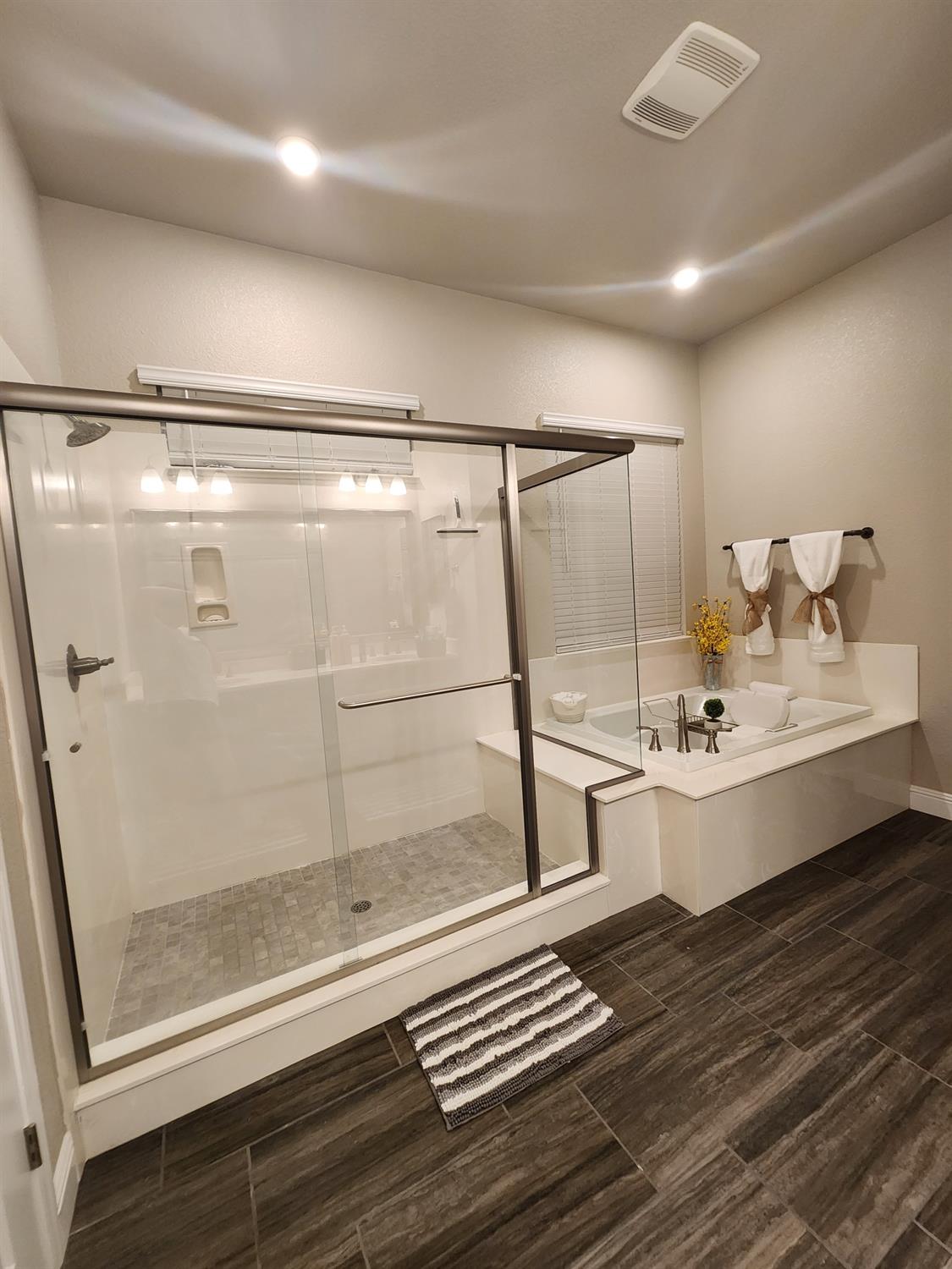 1820 Van Ruiten Drive Lodi, CA 95242 - Photo 28 of 32 Large master shower with deep soak-in tub