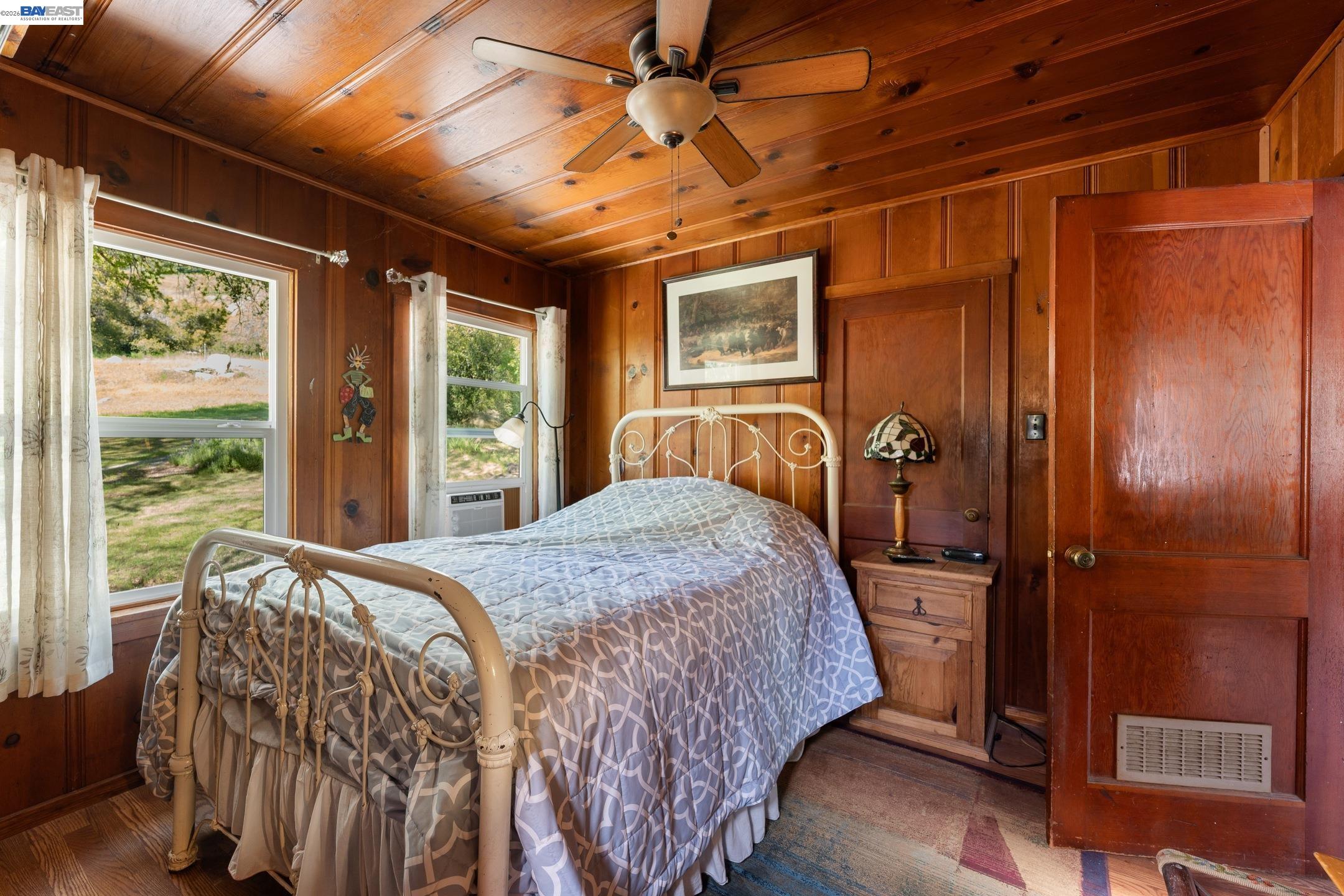 48250 South Fork Drive Three Rivers, CA 93271 - Photo 46 of 48 a bedroom with a bed next to a window