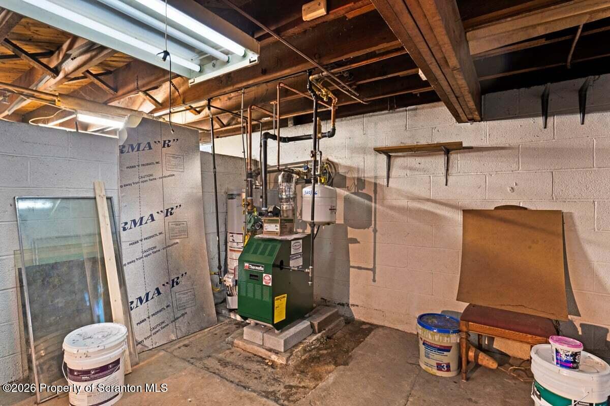 833 Palm Street Scranton, PA 18505 - Photo 24 of 33 a view of a storage & utility room