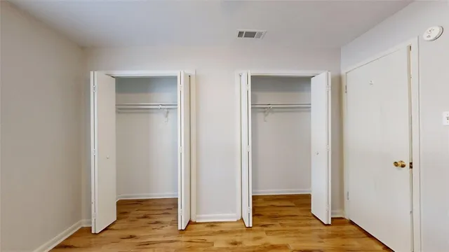 a view of empty room