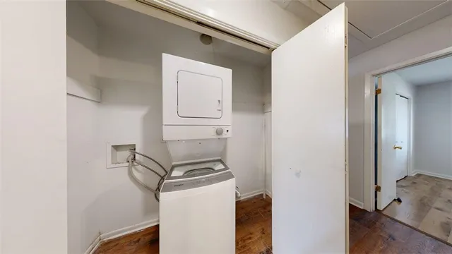 a view of storage and utility room