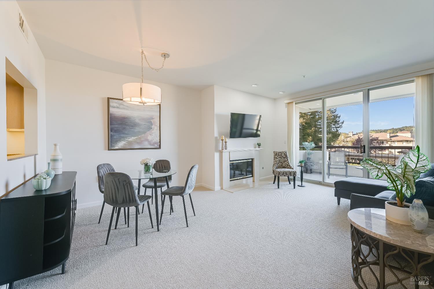 400 Deer Valley Road, Unit 3D San Rafael, CA 94903 - Photo 3 of 18 a dining room with furniture and windows