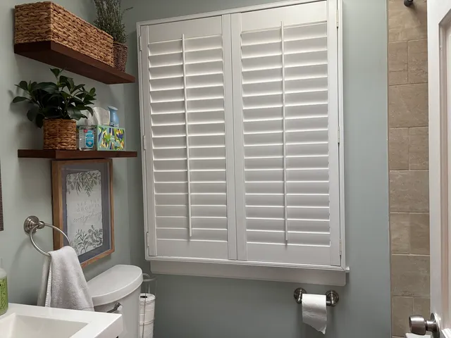 a view of balcony with wooden floor