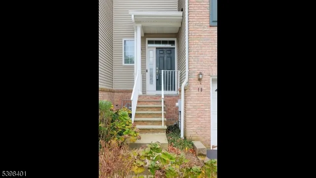 a view of a door front of a house