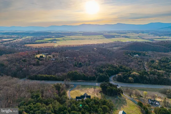 a view of a city with an ocean