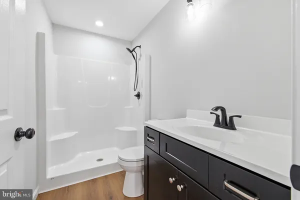 a balcony with trees in front of it