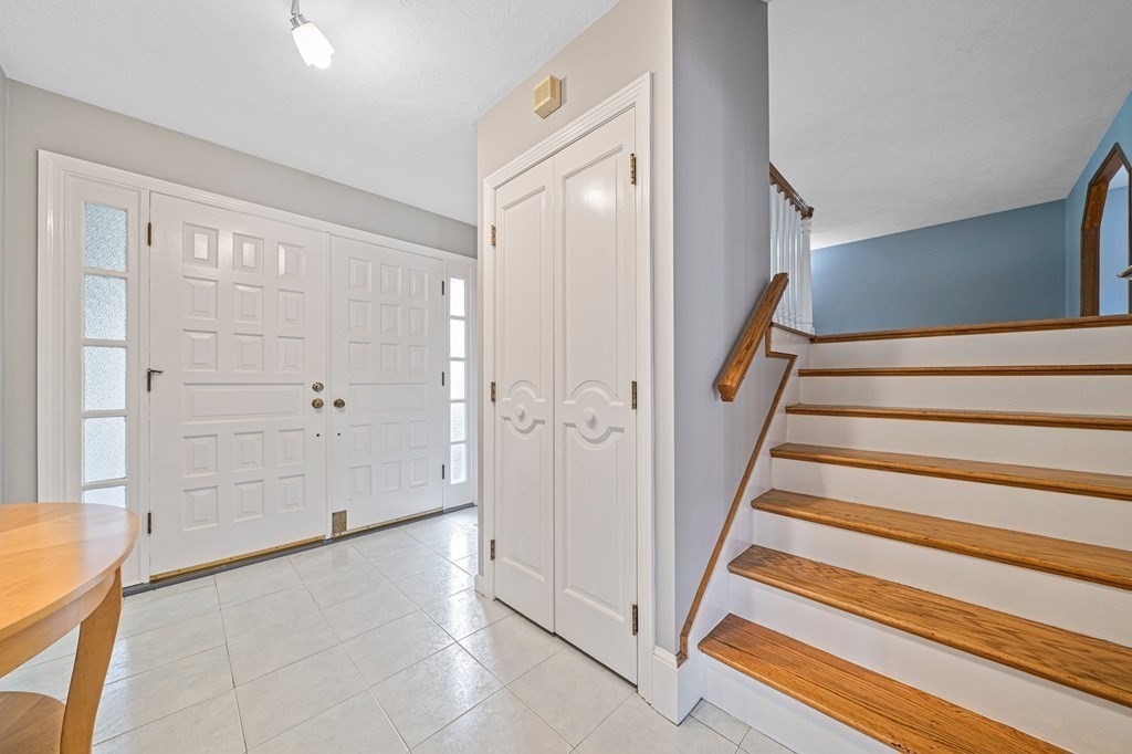 19 Ledge Hill Street Randolph, MA 02368 - Photo 5 of 37 a view of staircase with white walls and white walls