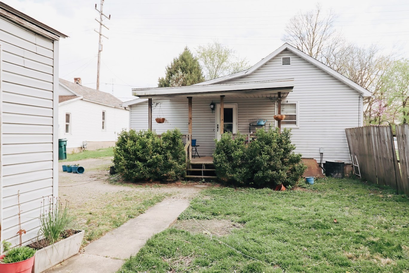 35 Monroe Avenue Charleston, IL 61920 - Photo 23 of 23 a view of a house with a yard and plants