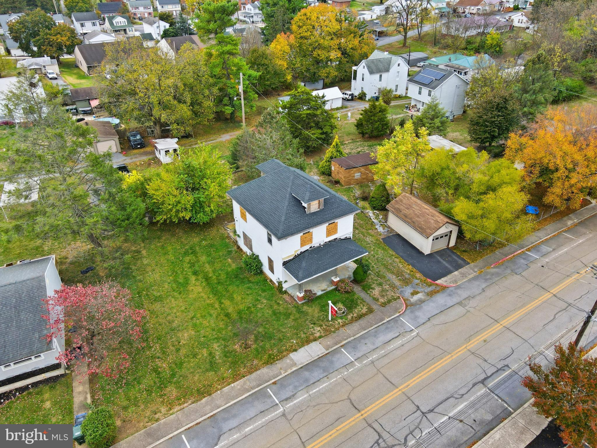 44 Water Street Hagerstown, MD 21740 - Photo 19 of 44 an aerial view of house with yard