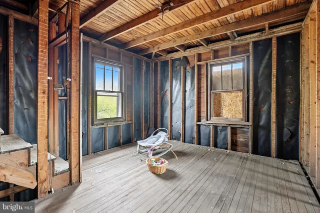 a outdoor space with lounge chair