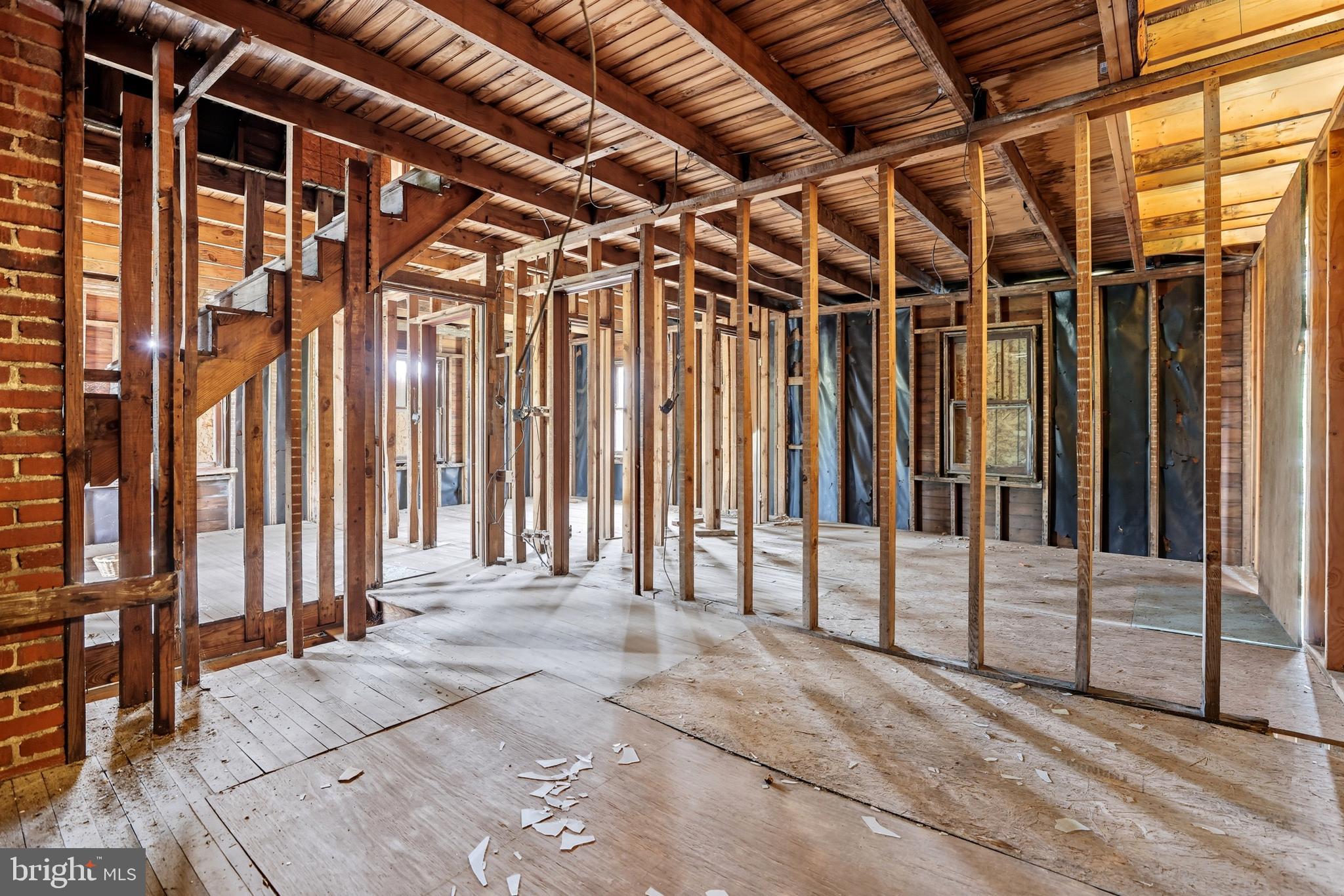 44 Water Street Hagerstown, MD 21740 - Photo 34 of 44 a view of a room with wooden walls