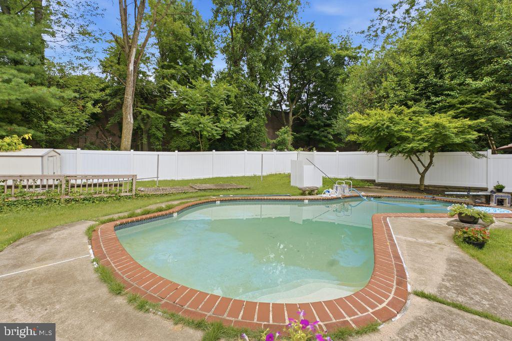 557 Covered Bridge Road Cherry Hill, NJ 08034 - Photo 19 of 43 Tranquil backyard oasis with pool.